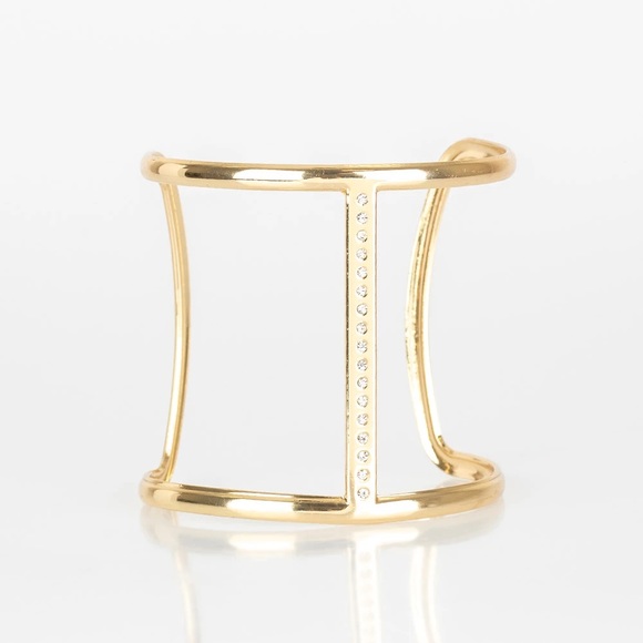 ❤️🔥5/$25❤️🔥 Diamond Deity Gold Bracelet - Picture 2 of 2